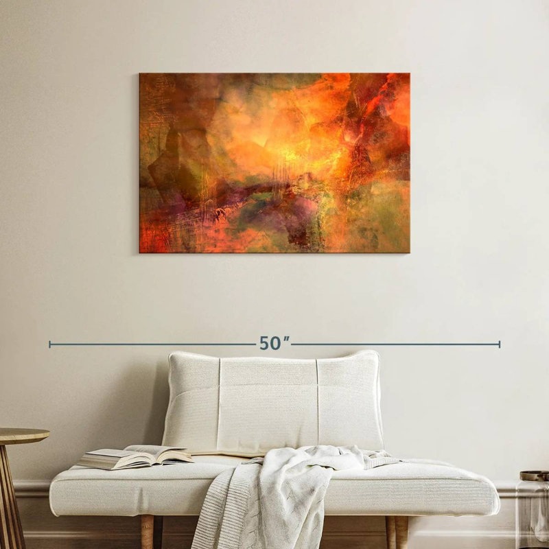 Avery Golden Sun, 24" H x 36" W