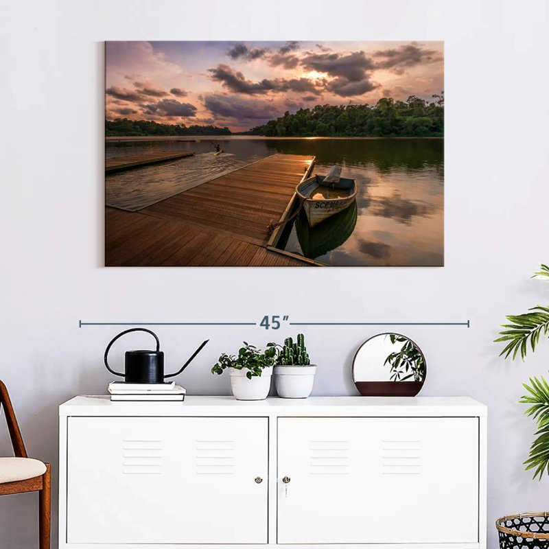 MacRitchie Reservoir Dock, 26" H x 39" W