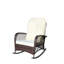 Chaise berçante d'extérieur en osier à assise large (sans la table)-1096008566-1096008565