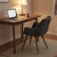 Comfortable Thick Cushion Dining Chairs Set of 2