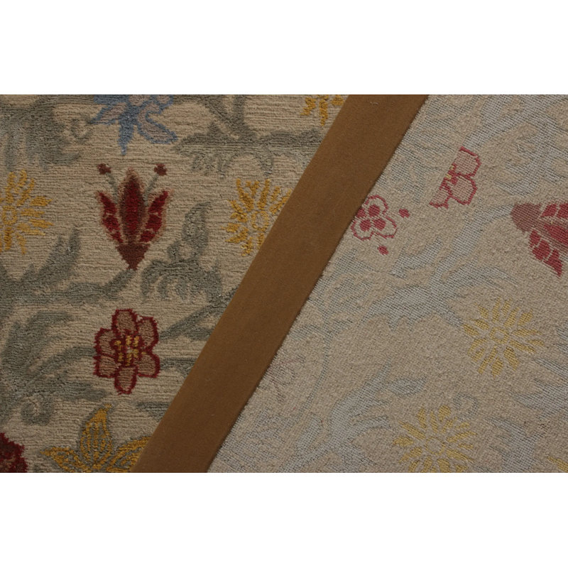 One-of-a-Kind 8'10" X 9'6" Hand Knotted Area Rug