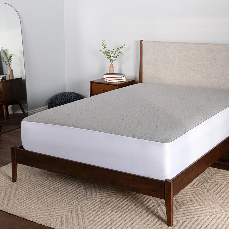 Bedgear Air-X Performance Mattress Protector - Grey - Breathability by Air-X Technology, Extra-long Twin