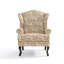 Upholstered Cotton Armchair-154986755