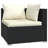  Garden Lounge Set Black, Cream-75397040-75397041