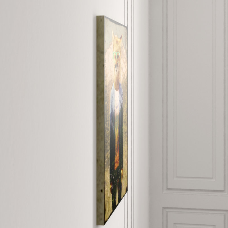A Fantastic Mister Print, 48" H x 36" W, Glass Coat