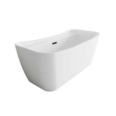 Dezra 66.94'' x 30.75'' Soaking Bathtub