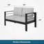 Causeuse de patio toutes saisons avec coussins-1700863128-1700863129