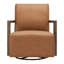 Ricki Wood Arm Swivel Accent Chair-1313601659
