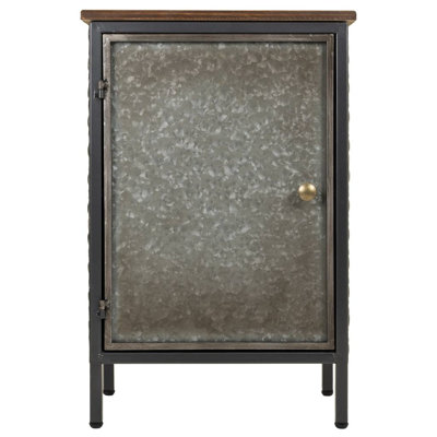 Dimond 37cm W Metal Bedside Table