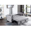 Accoudoir carré en lin 55,12 po Rainell-142999302