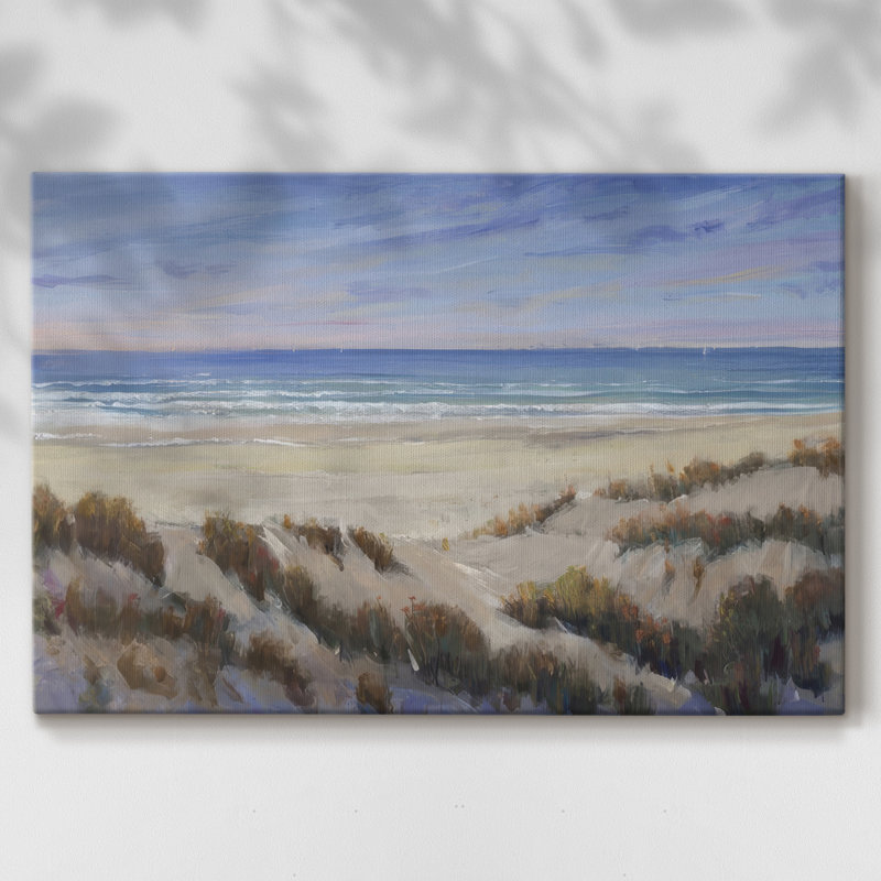 Derrière les dunes II - Cavas enveloppés de galerie, 40 x 60