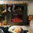 43" Electric Fireplace With Mantel