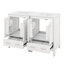 Meuble-lavabo de 48 po avec lavabo, armoire de rangement avec portes à fermeture en douceur, tiroir divisé et tablette de porte double couche-934474044