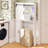 Over The Toilet Storage Cabinet With Sliding Barn Door