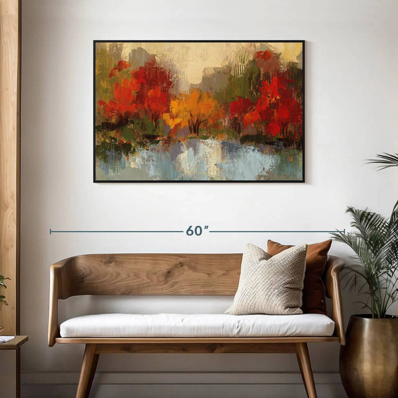 Avery Fall Riverside I, 29" H x 43" W