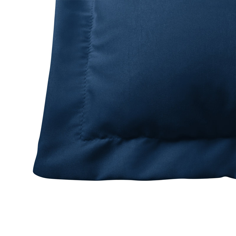 Flotteur en polyester pour piscine extérieure, 100 % polyester bleu marine