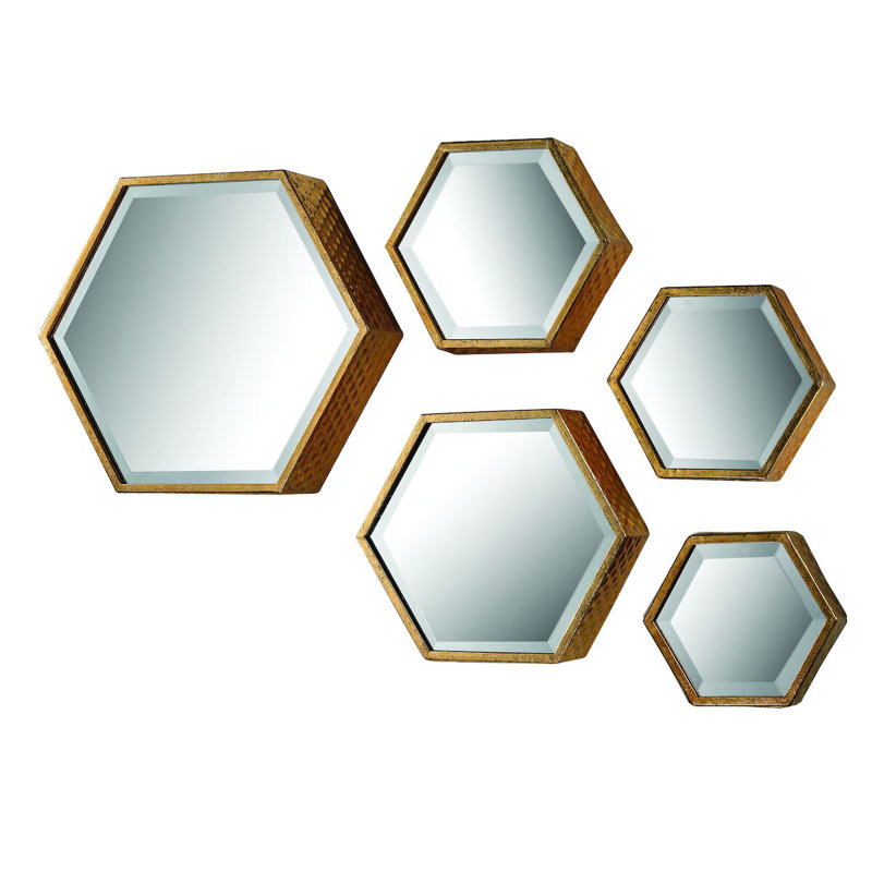 Ensemble de miroirs 5 pièces Daniqua