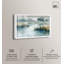 «Hazy River I Landscape Art Shadowbox Print» par Art Remedy-120075497-120075501