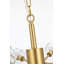 Luminaire suspendu unique à 12 lumières Akisha-1721530425