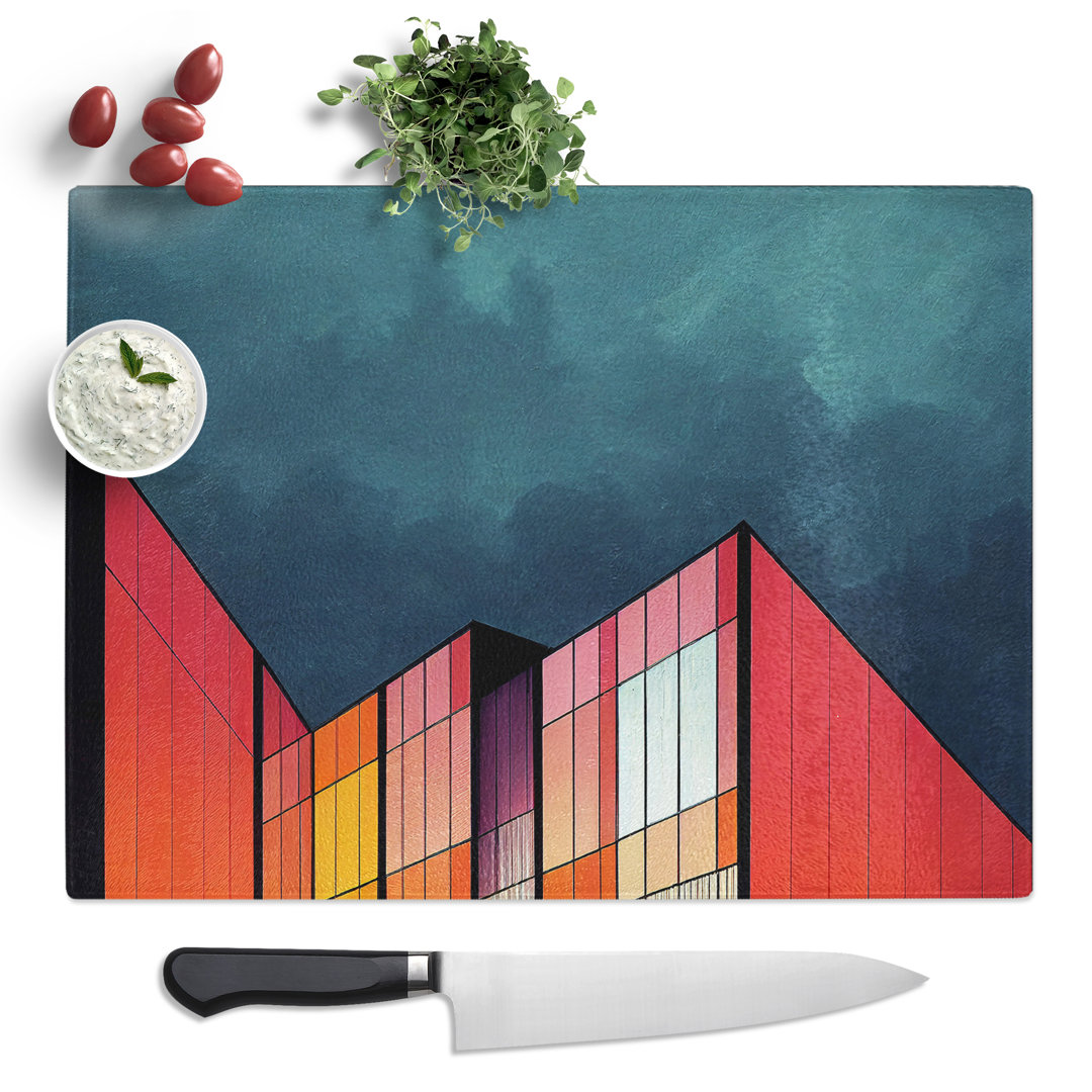 Modern Building Architecture Vol.4  Glass Chopping Board