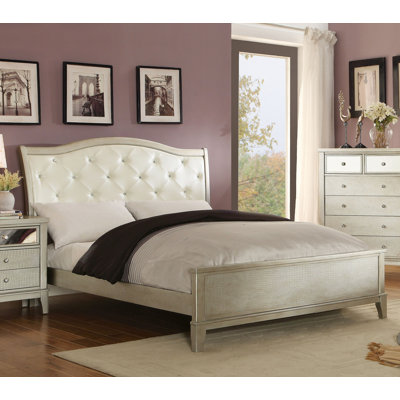 Devansh Vegan Leather Standard Bed