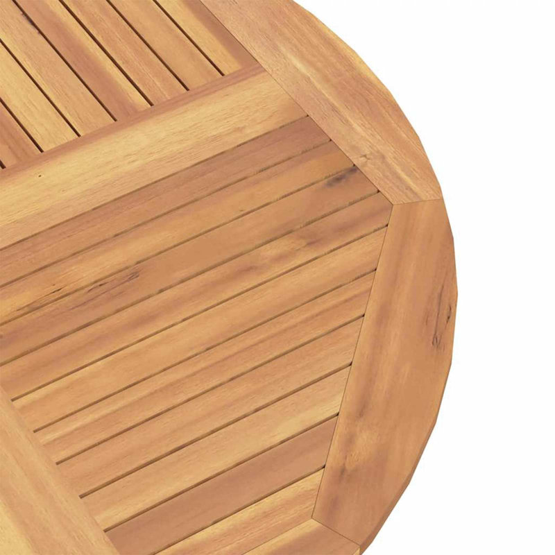 Solid Wood Patio Dining Set Table,