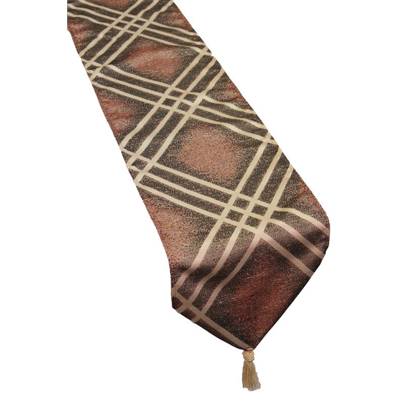 Chemin de table Kyle, Lilas / argent