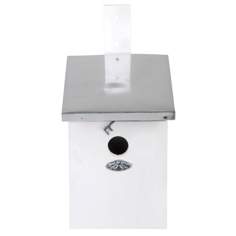 Great Tit Nest Box Fsc 100%, White