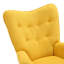 Opie Upholstered Linen Armchair-1986675883