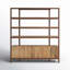Reza Solid Wood Bookcase-1157326370