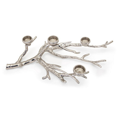 5.9'' H Aluminum Tabletop Tealight Holder