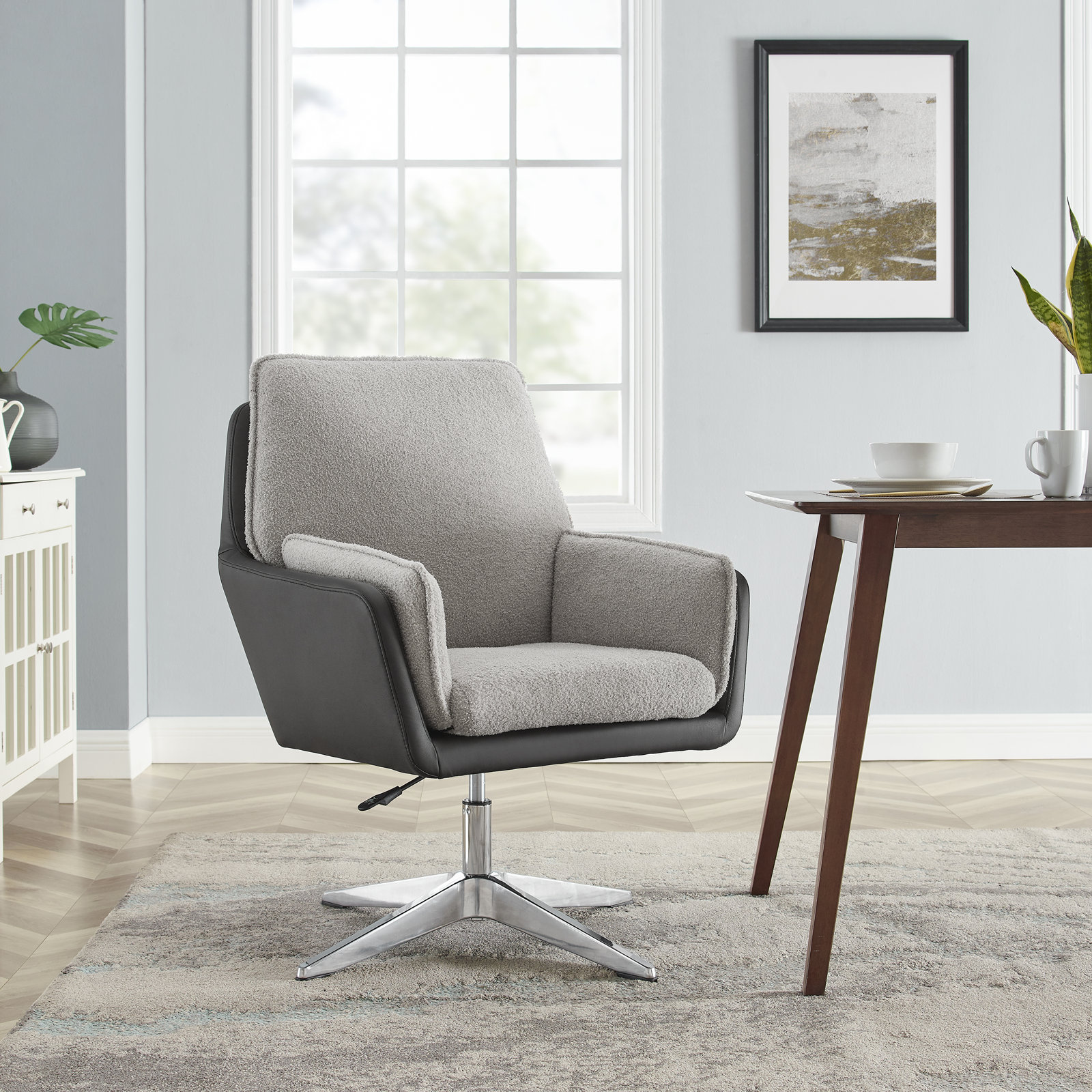 Deadra Office Chair, Gray