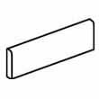Continental ardoise 12 "x 3" Bullnose carreau Trim en anglais gris