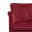 Velour Upholstered Armchair-1187404972