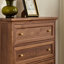 Commode simple avec rangement en noyer noir-2042342171