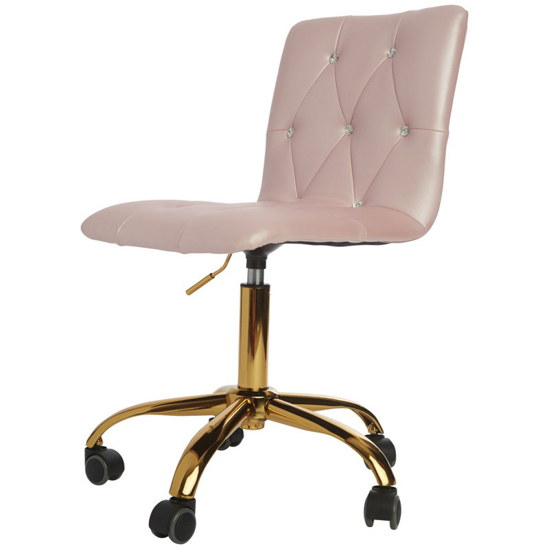 Fauteuil de salle de bain Evelyn Diamond, Rose Gold