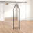 Metal House‑Shaped Firewood Holder with Handle Finish-1501104355