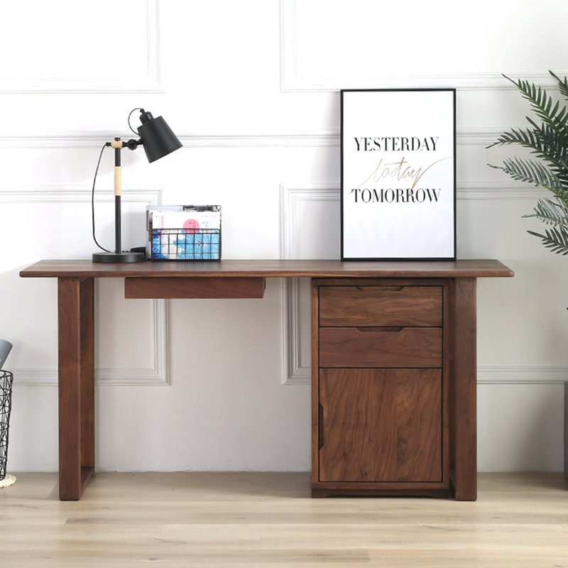 Bureau moderne de style minimaliste, H 29,53 po x l 47,24 po x P 23,62 po