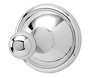 Yale Robe Hook, Polished Chrome