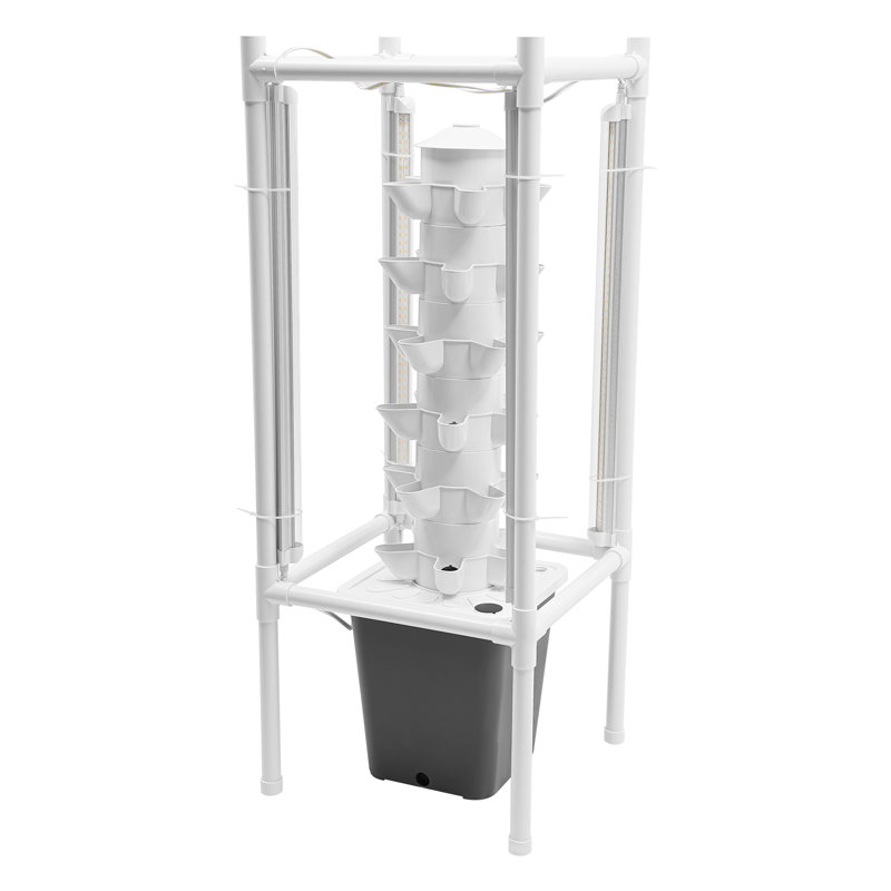 Ensemble de culture vertical Hydroponics, Gris