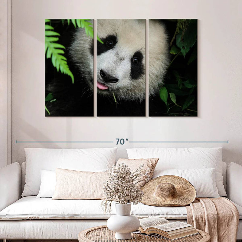 Brampt Panda Surprise, 14" H x 23" W
