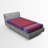 Microfiber Plaid Fitted Sheet-105845637-42097262