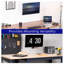 Support mural pour moniteur pneumatique à bras simple