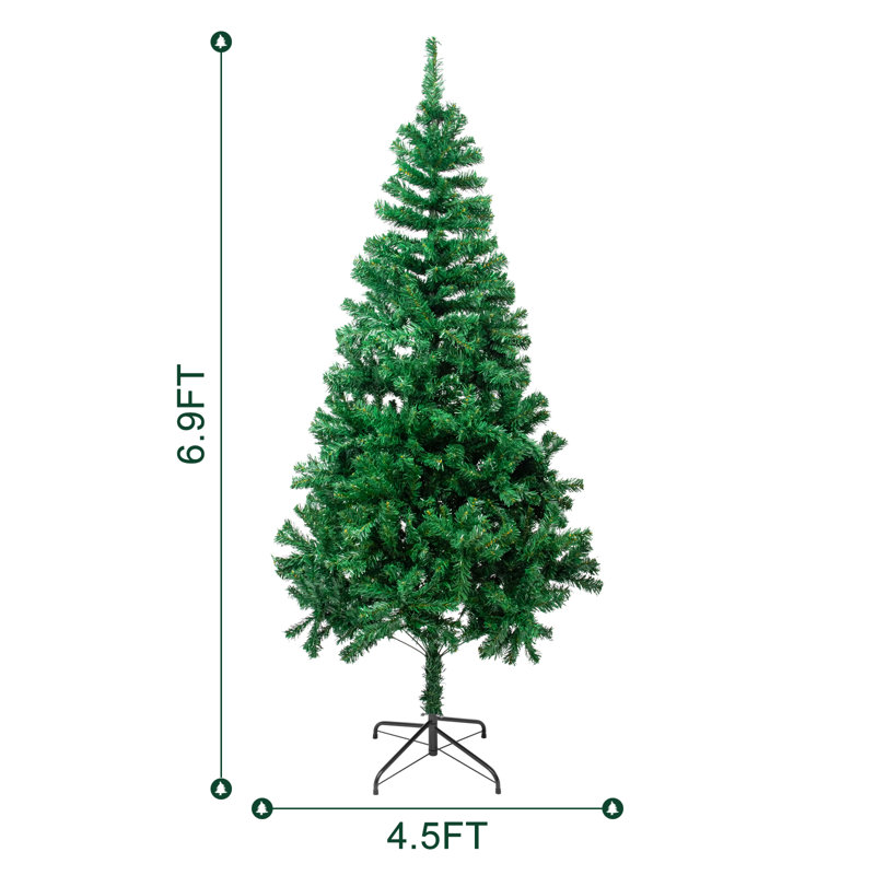 Arbre de Noël artificiel pin 6,9 pi, 6.9'