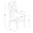 Fairbairn X Back Dining Chair-1972762698