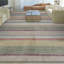 Wool Striped Area Rug