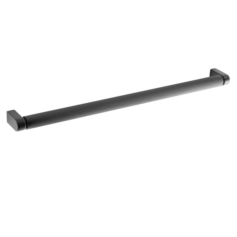 Poignée barre noire mate 12 po Kent, Noir mat, 12"