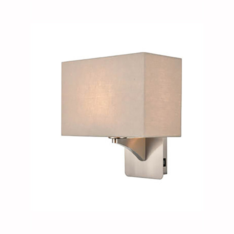 Kharbanda Armed Sconce, Taupe