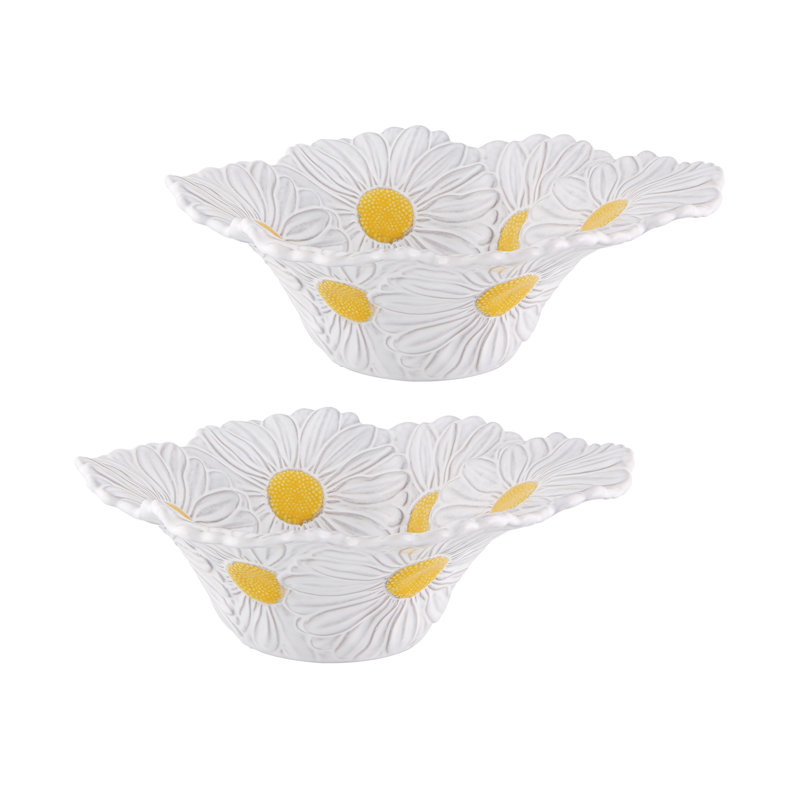 Maria Flor Earthenware Salad Bowl