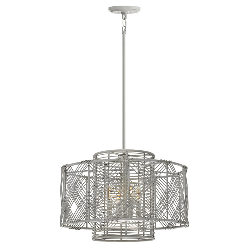 Grand luminaire suspendu convertible Brooke, Frêne clair